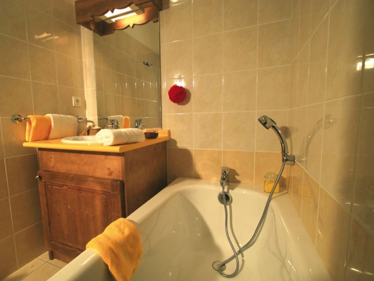 Ferienwohnung Résidence L'Arollaie mit Kabine oder Schlafbereich
