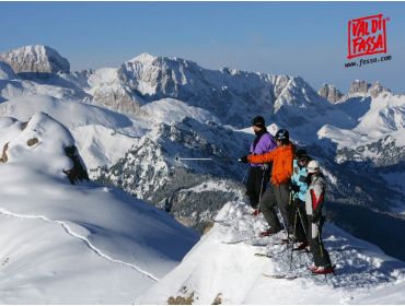 Skigebiet Dolomiten - Val di Fassa (Trentino / Südtirol)-3