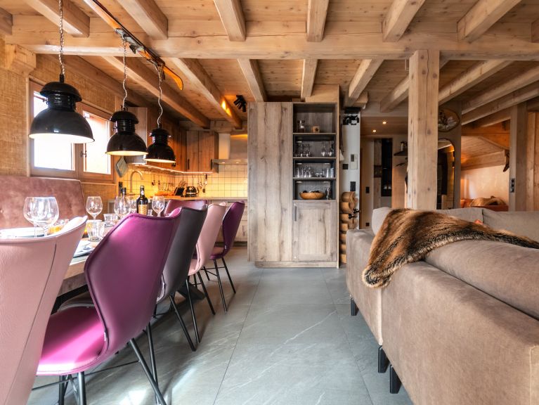 Ferienhaus Le Hameau des Marmottes mit Familienzimmer und Sauna