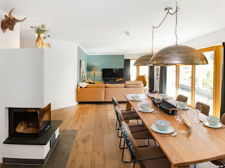 Ferienwohnung Kaprun Glacier Estate Luxus mit Sauna