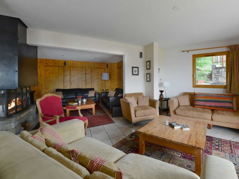 Ferienhaus Les Chalets des deux Domaines