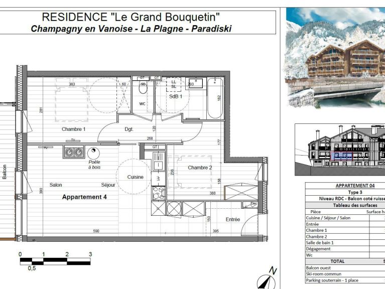 Ferienwohnung Residence Le Grand Bouquetin