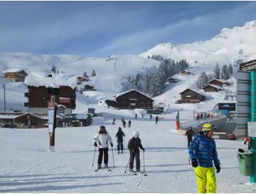 Skidorf Kleines, von Skilifts umgebenes, Dorf-2