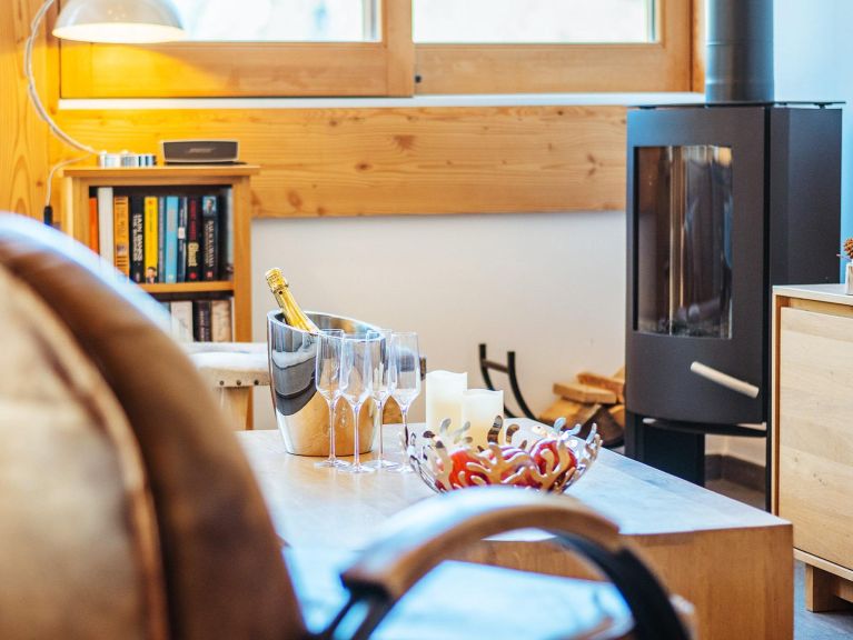 Ferienhaus Caseblanche Eceel mit Holzofen