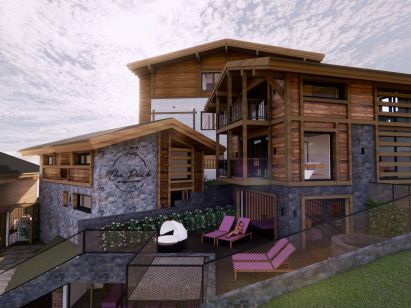 Ferienwohnung The Peak White Diamond Chalet-1