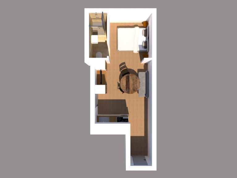 Ferienwohnung Jägerlodge Studio