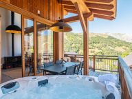Ferienhaus Caseblanche Corona mit Holzofen, Sauna und Whirlpool-3