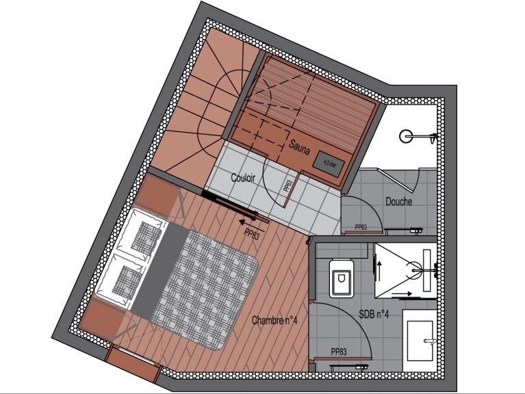 Ferienwohnung Trolles Prestige Ferienwohnung 1 mit Sauna