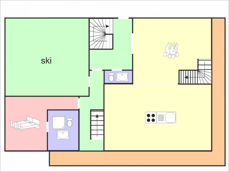 Ferienhaus Julia mit eigener Sauna