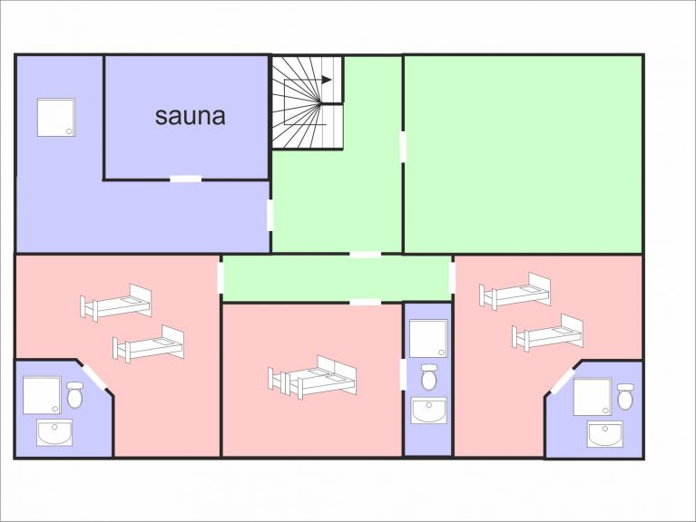 Ferienhaus Julia mit eigener Sauna