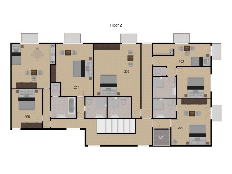 Ferienhaus Tirolerhof Apart Catering-Service inklusive