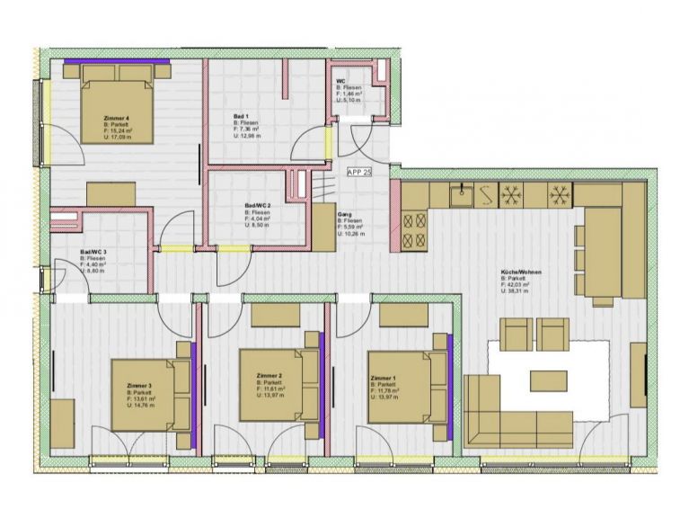 Ferienwohnung Residenz Illyrica Tirol