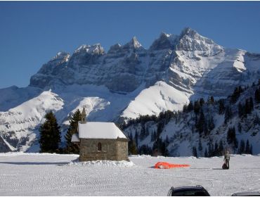 Skidorf Kleines, von Skilifts umgebenes, Dorf-6