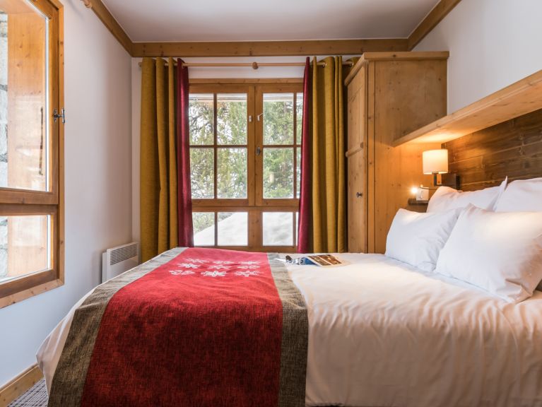 Ferienwohnung Arc 1950 Le Village Zugang zum Außenpool