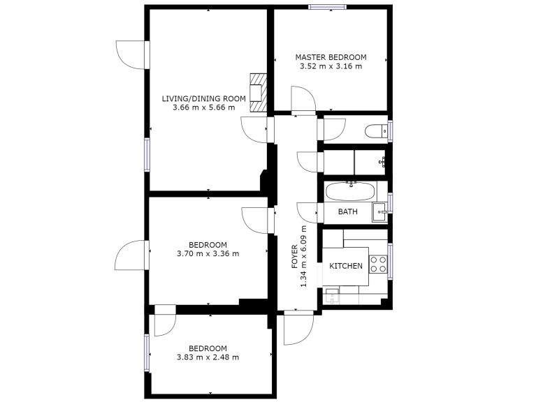 Ferienhaus Edelweiss am See Ganzes Gebäude, inklusive Gemeinschaftsküche und Esszimmer