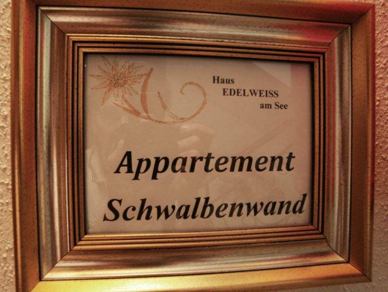 Ferienhaus Edelweiss am See Kombi, 5 Fewos. inklusive gemeinsame Küche/Essraum