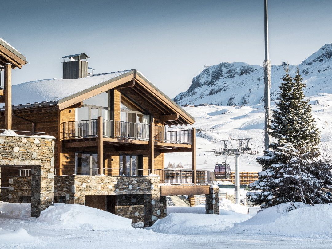 Ferienhaus an der Piste während Corona