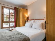 Ferienwohnung Arc 1950 Le Village Zugang zum Außenpool-7