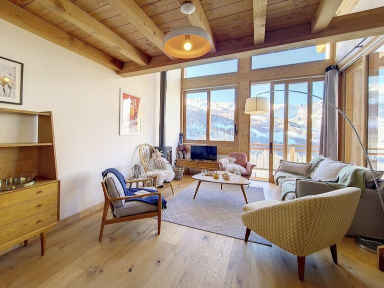 Ferienhaus Caseblanche Cachette mit Holzofen