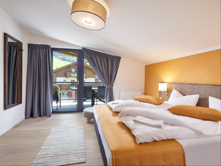 Ferienwohnung Kristall Plaza Niederau Penthouse mit Kamin und eigener Sauna