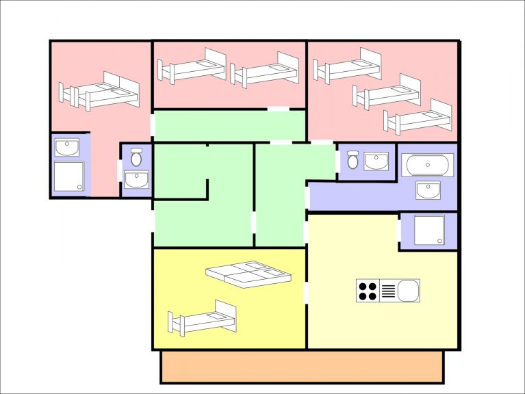 Ferienwohnung de Savoie Nr. 2, 87m²