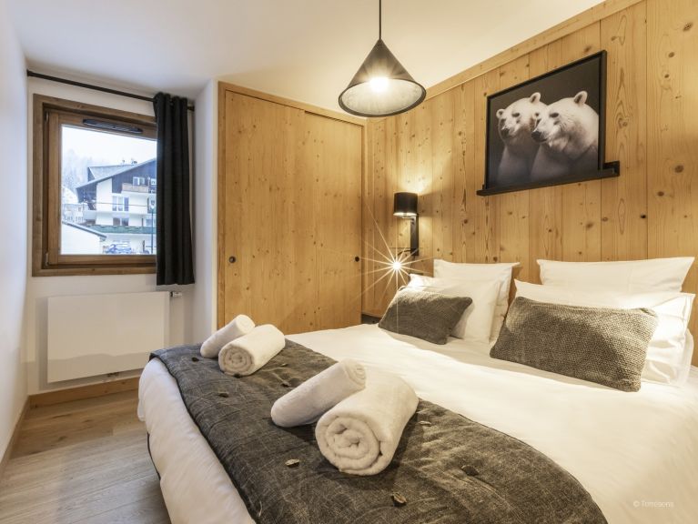 Ferienwohnung Le Flocon Blanc Bergblick
