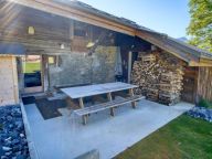 Ferienhaus Les Oisillons mit Außensauna-28