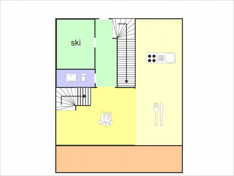 Ferienhaus Chaud mit eigener Sauna