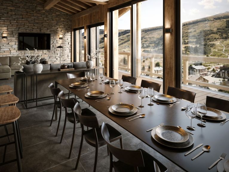 Ferienhaus Les Sources La Panthère des neiges