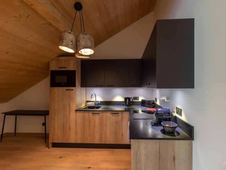 Ferienwohnung Le Cristal Lodge Bergblick