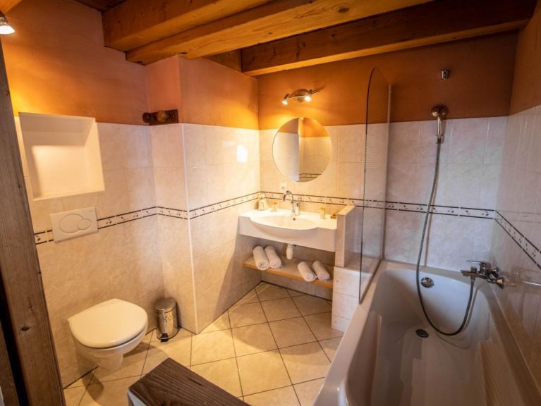 Ferienhaus du Cocoon Mont-Blanc mit Außenwhirlpool