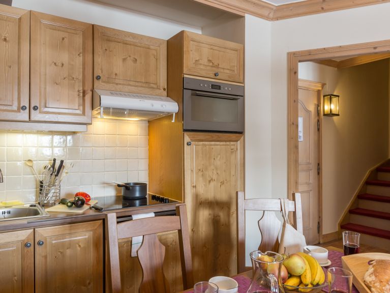 Ferienwohnung Arc 1950 Le Village Zugang zum Innenpool