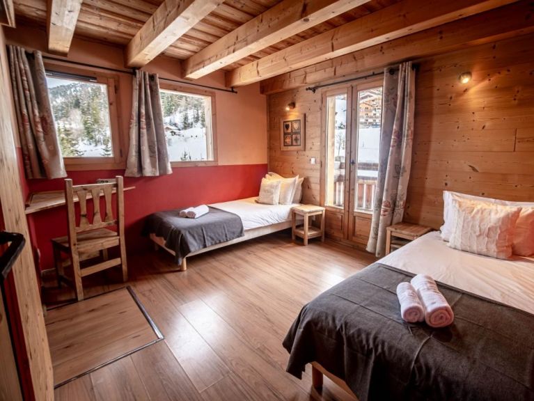 Ferienhaus du Cocoon Mont-Blanc mit Außenwhirlpool