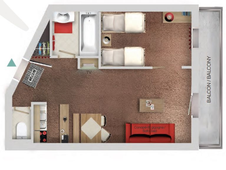 Ferienwohnung Le Cheval Blanc Classique