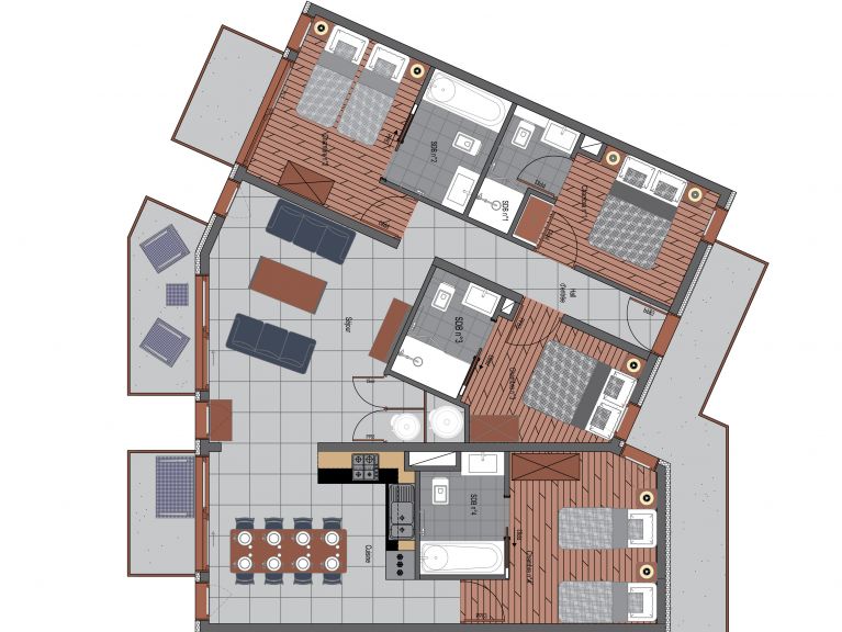 Ferienwohnung Trolles Prestige Ferienwohnung 3