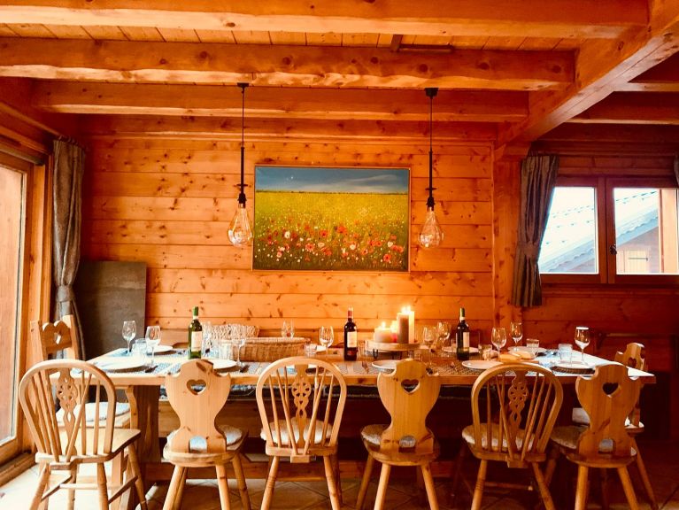 Ferienhaus Le Hameau des Marmottes Combi Les Hameau des Marmottes 14p + 14p mit Sauna, nebeneinander