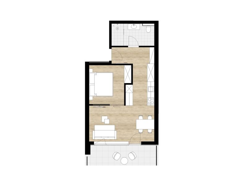Ferienwohnung Buggl's Typ 2 - 40m²