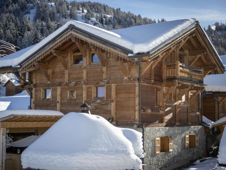 Ferienhaus du Cocoon Pierra Menta 2 mit Sauna und gemeinsamem Außenwhirlpool