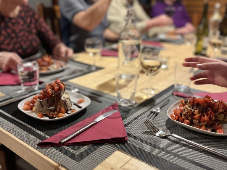 Ferienhaus Anna Catering und Whirlpool inklusive