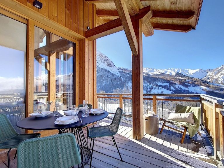Ferienhaus Caseblanche Cachette mit Holzofen