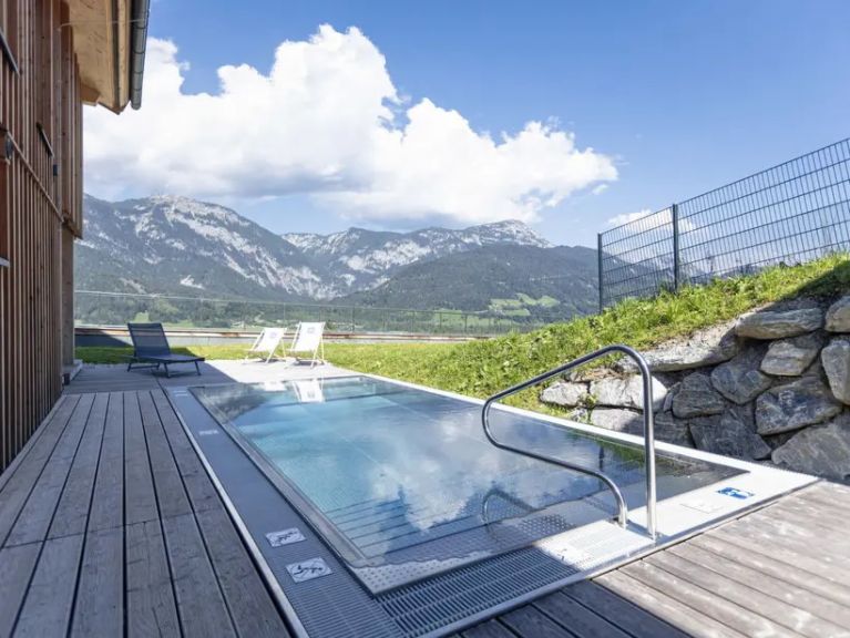 Ferienwohnung Bergresort Hauser Kaibling Chalet mit privatem Außenpool