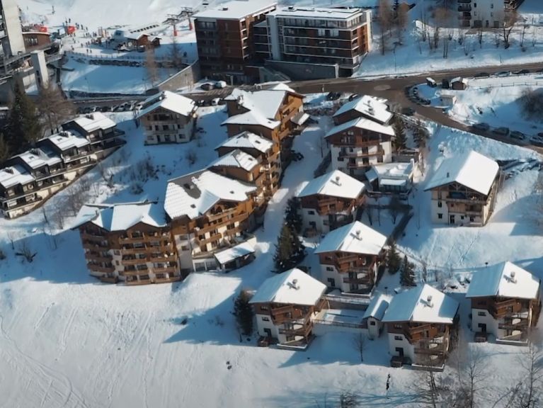 Ferienhaus Les Chalets des deux Domaines