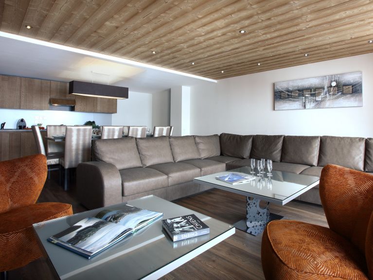 Ferienwohnung La Source des Arcs mit eigener Sauna