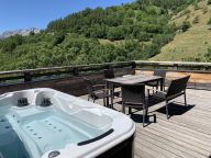 Ferienwohnung de Sarenne mit Außenwhirlpool-20