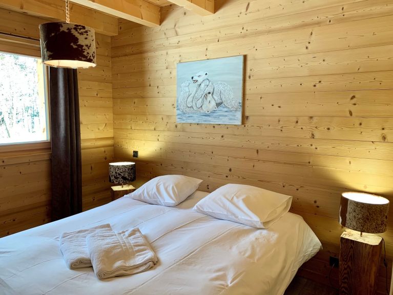 Ferienhaus Haute Cime mit Außenwhirlpool und Sauna