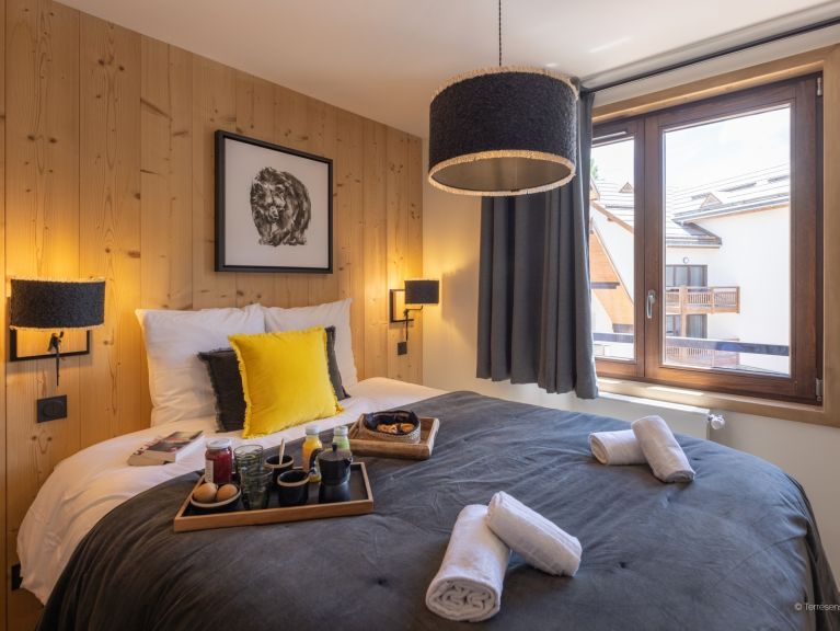 Ferienwohnung Le Cristal Lodge Bergblick