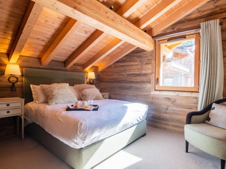 Ferienhaus Caseblanche Peak à Vue mit Kamin