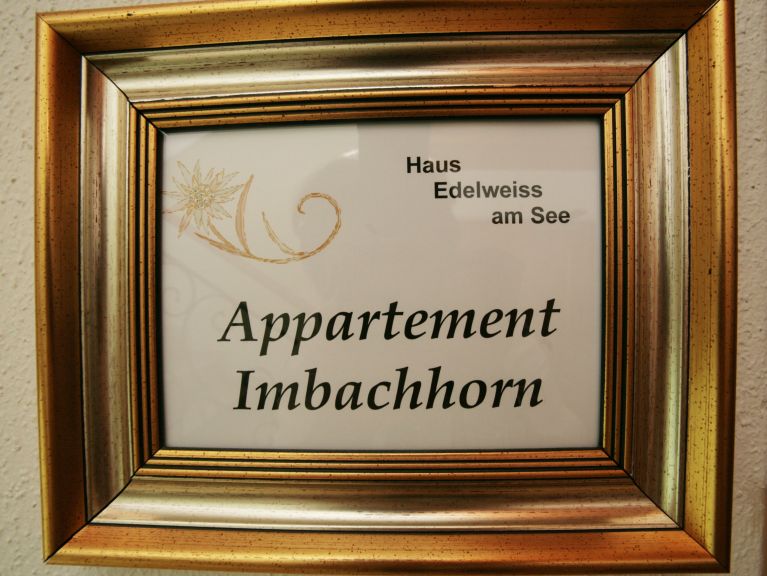 Ferienhaus Edelweiss am See Kombination, 6 Fewos. inklusive Gemeinschaftsküche/Esszimmer