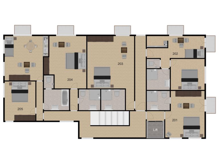 Ferienhaus Tirolerhof Apart Catering-Service inklusive