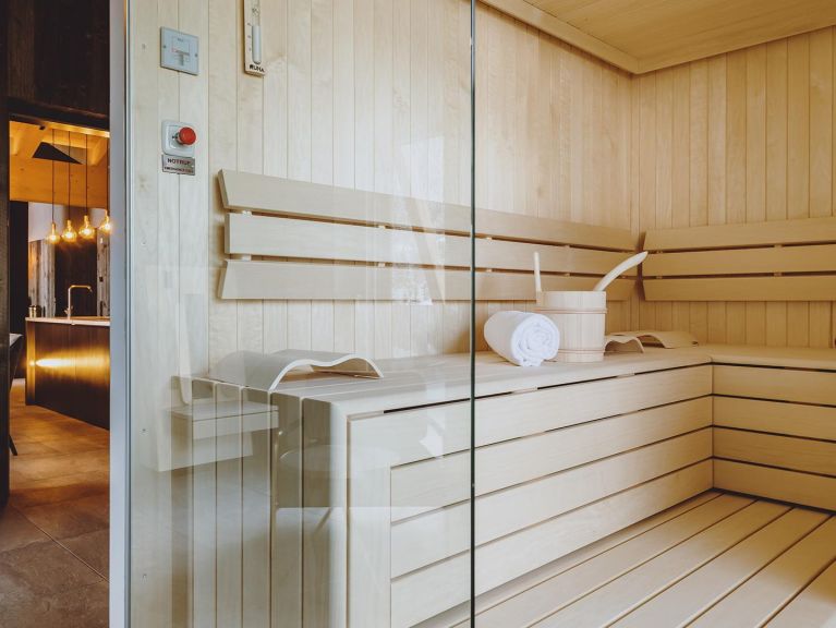 Ferienwohnung Glemm by Avenida Penthouse XL mit Bergblick, eigener Sauna, Infrarotkabine und Whirlpool